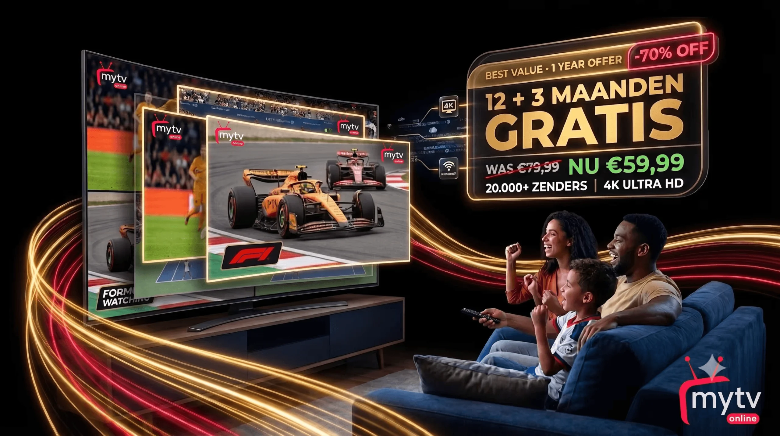 Formula 1 Live IPTV Nederland Deal